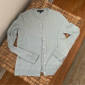 Brooks Brothers 100% Fine Merino Wool Cardigan Sweater